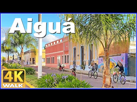 【4K】WALK AIGUA Maldonado Uruguay 4k video UY TRAVEL vlog HDR