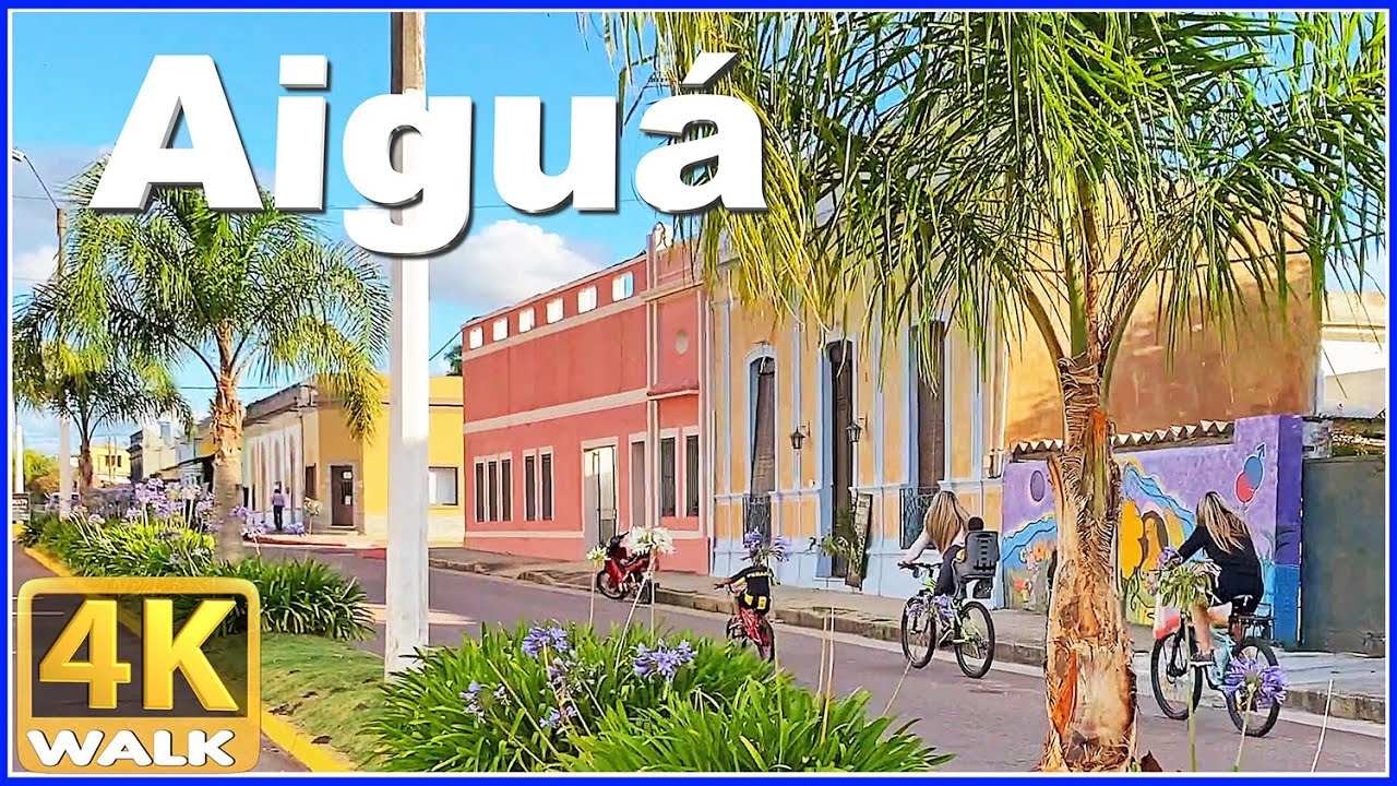 【4K】WALK AIGUA Maldonado Uruguay 4k video UY TRAVEL vlog HDR