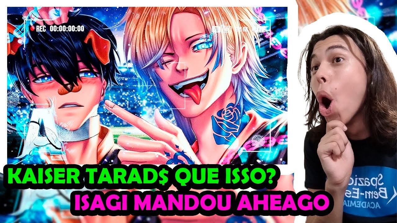 O KAISER TA MUITO ASSANHADO NESSE RAP Reagindo Michael Kaiser (Blue Lock) AJOELHA Y REZA (ashura pk)