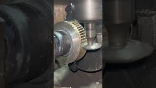 High-Precision Brass Worm Gear | 2-Inch Diameter | 41 Teeth | Gear Motor Component