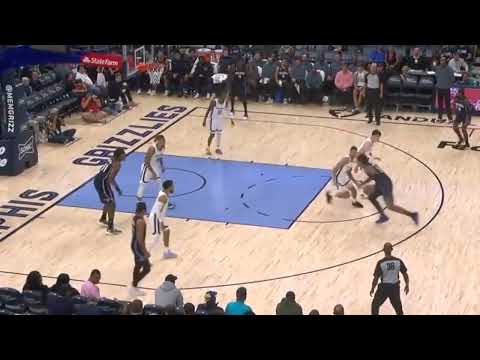 No.1 overall pick PAOLO BANCHERO throwing it DOWN over two Grizzlies 😱