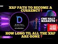 XRP- CME Halt Markets? YES - XRP Path To Become A Currency? -How Long Til All The XRP Are Gone?