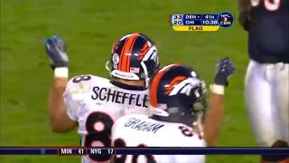 2007 - Tony Scheffler Amazing TD Catch Using Legs