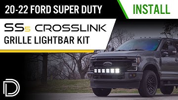Grille LED Lightbar for 2020-2022 Super Duty! Crosslink SS5 from Diode Dynamics