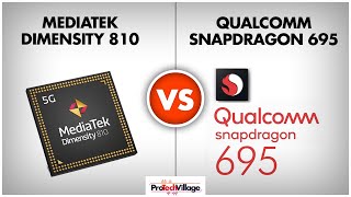 Mediatek Dimensity 810 vs Snapdragon 695 🔥 | Snapdragon 695 vs Dimensity 810 [HINDI]