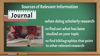 ENGLISH 6 QUARTER 2: Gathering Relevant Information from Various Sources