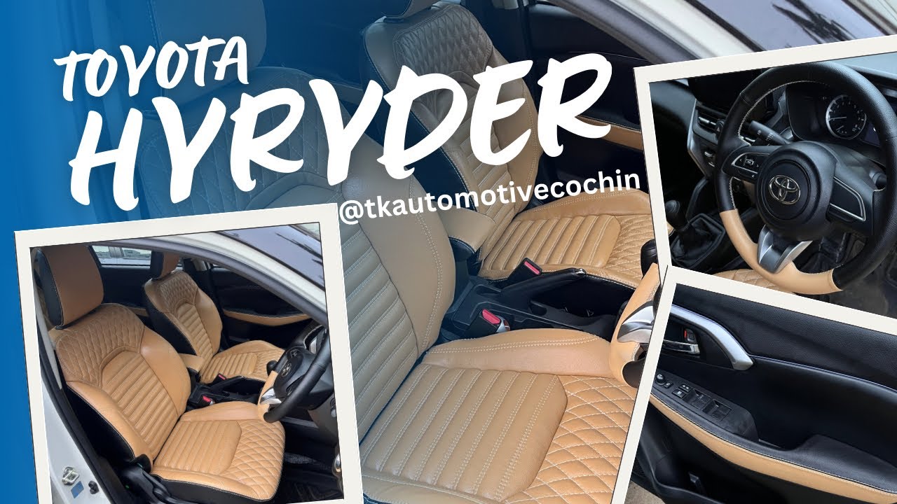 Toyota Hyryder Interior Customised 360 Camera Ambience Lighting