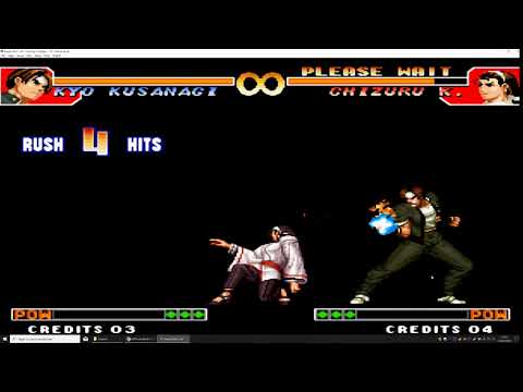 KOF97: Kyo 1bar crossup into 60% combo