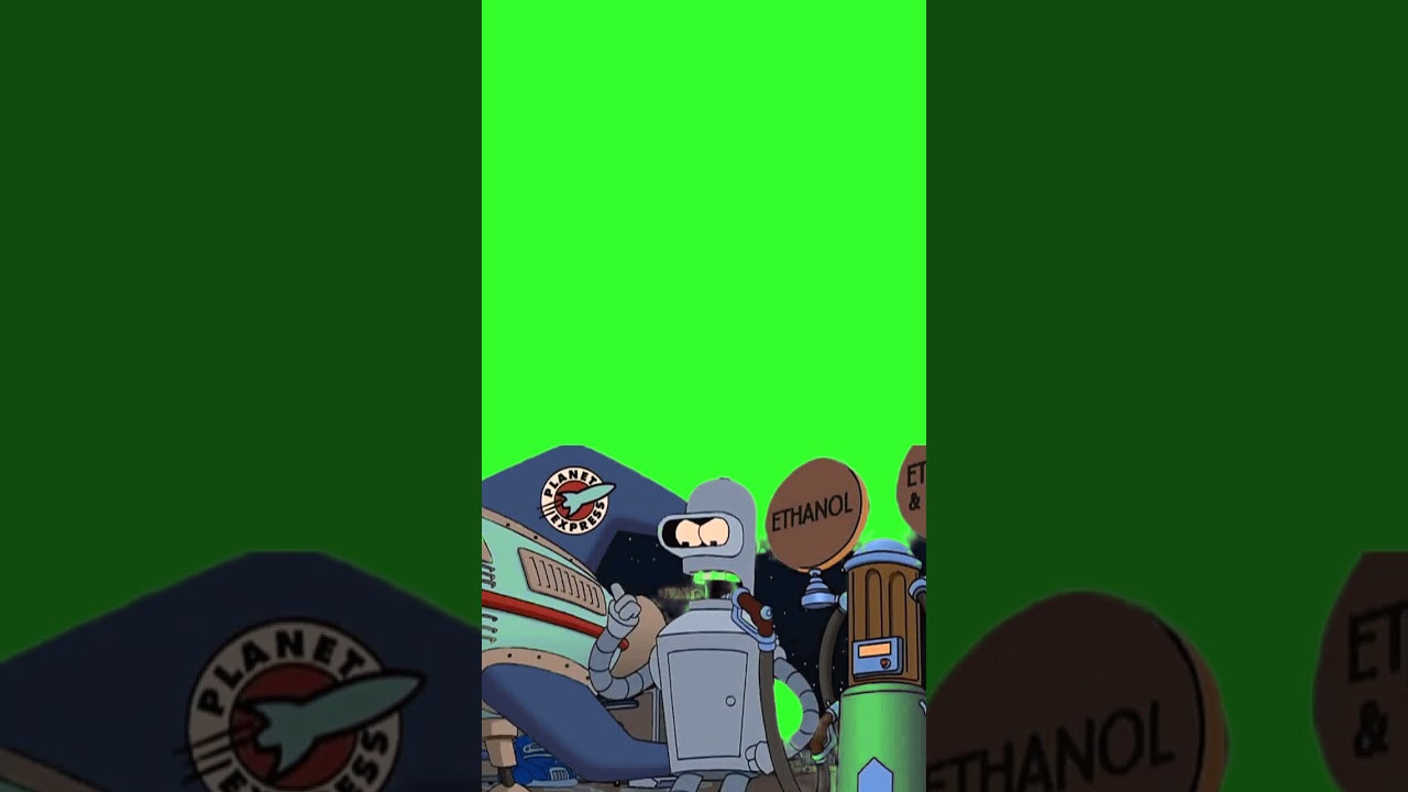 Futurama -  green screen
