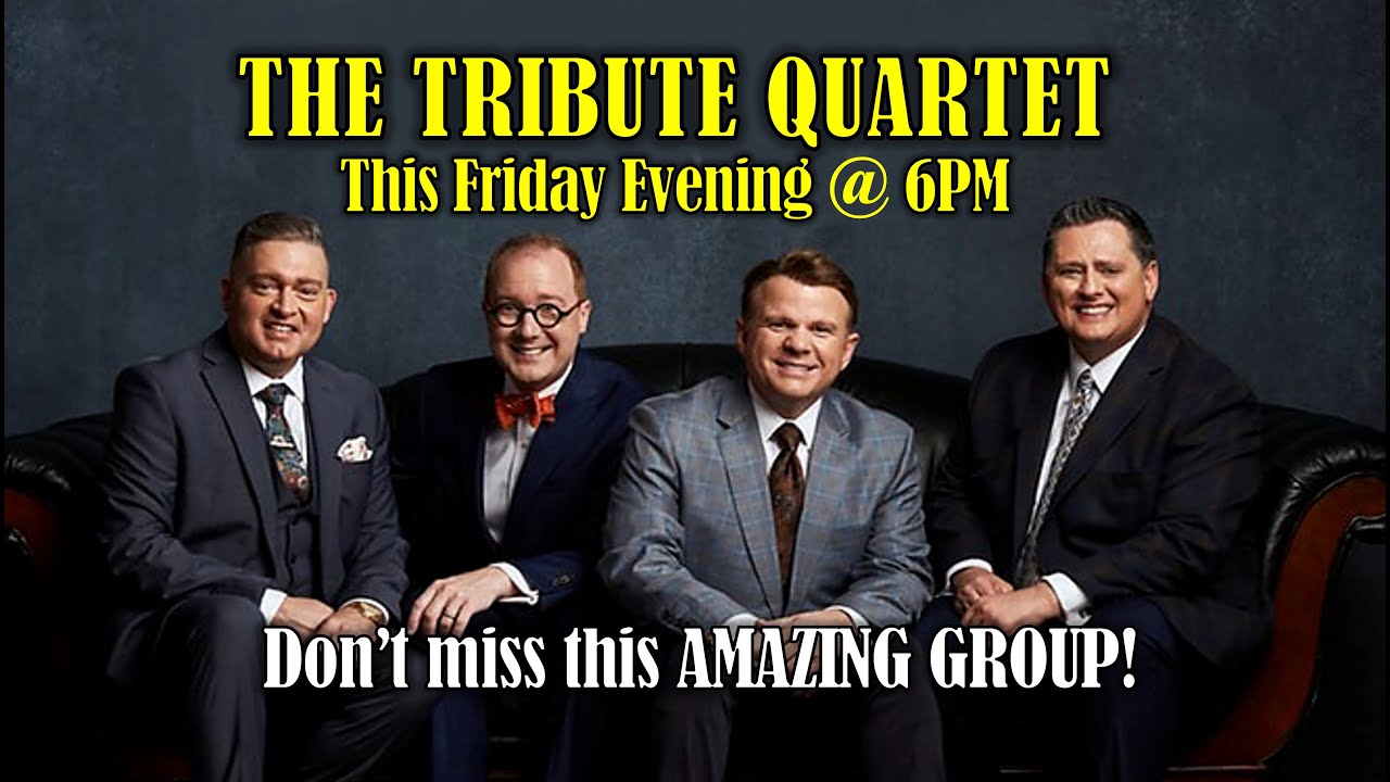 Tribute Quartet Concert, February 27, 2026 at Harvest Chapel of Venice (FL).