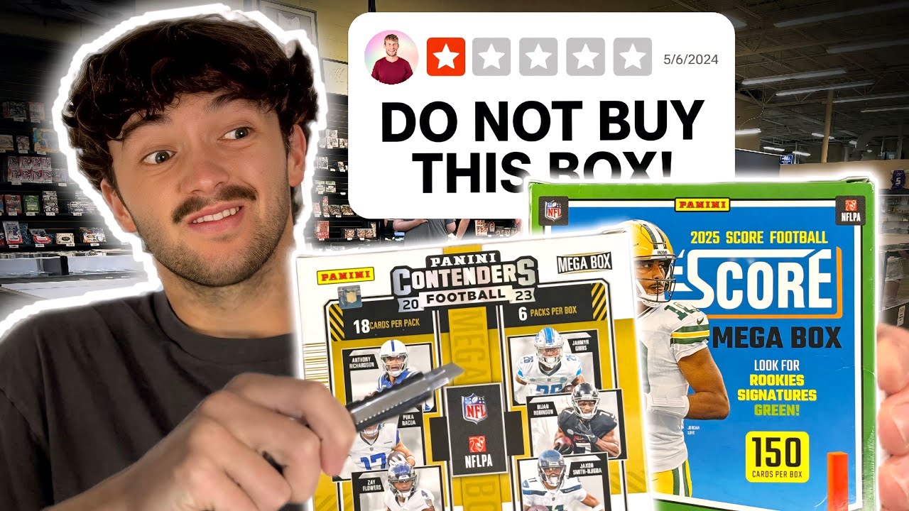 I Opened The WORST Rated Boxes at This Card Shop!