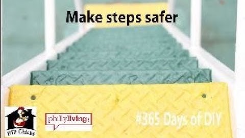 Make steps safer with skid guard - Prevent falls