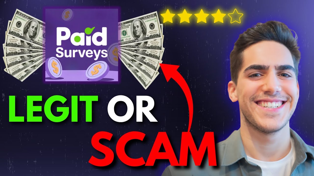 Paid Survey App (2025) – Real or Fake? Legit or Scam!