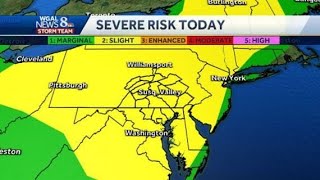 Central Pennsylvania weather: Storms possible today as temperatures hit 90s