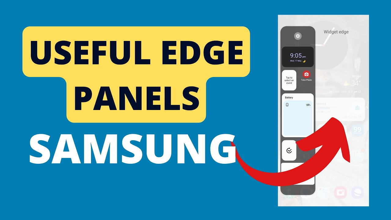 Unlocking the Power of Samsung Edge Panel Boosting Productivity and Efficiency! YouTube