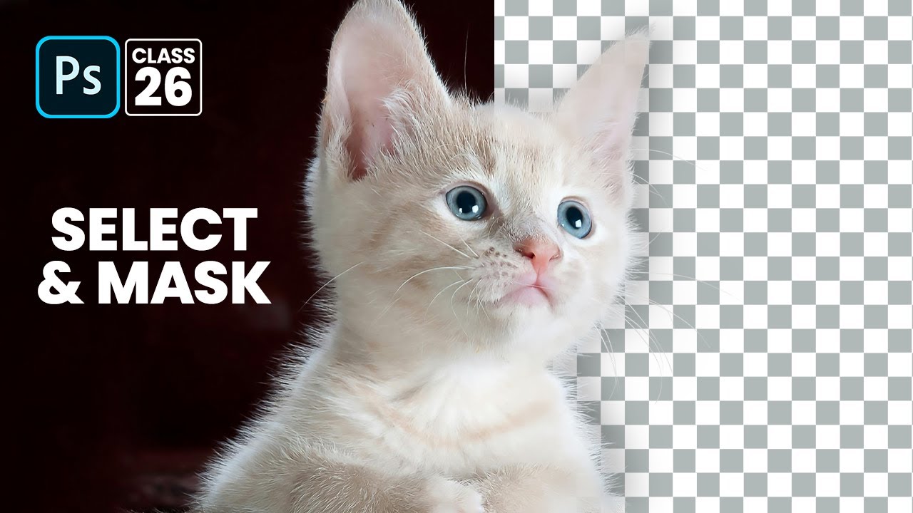 Mastering Select and Mask in Adobe Photoshop Class 26 | Urdu / Hindi ...