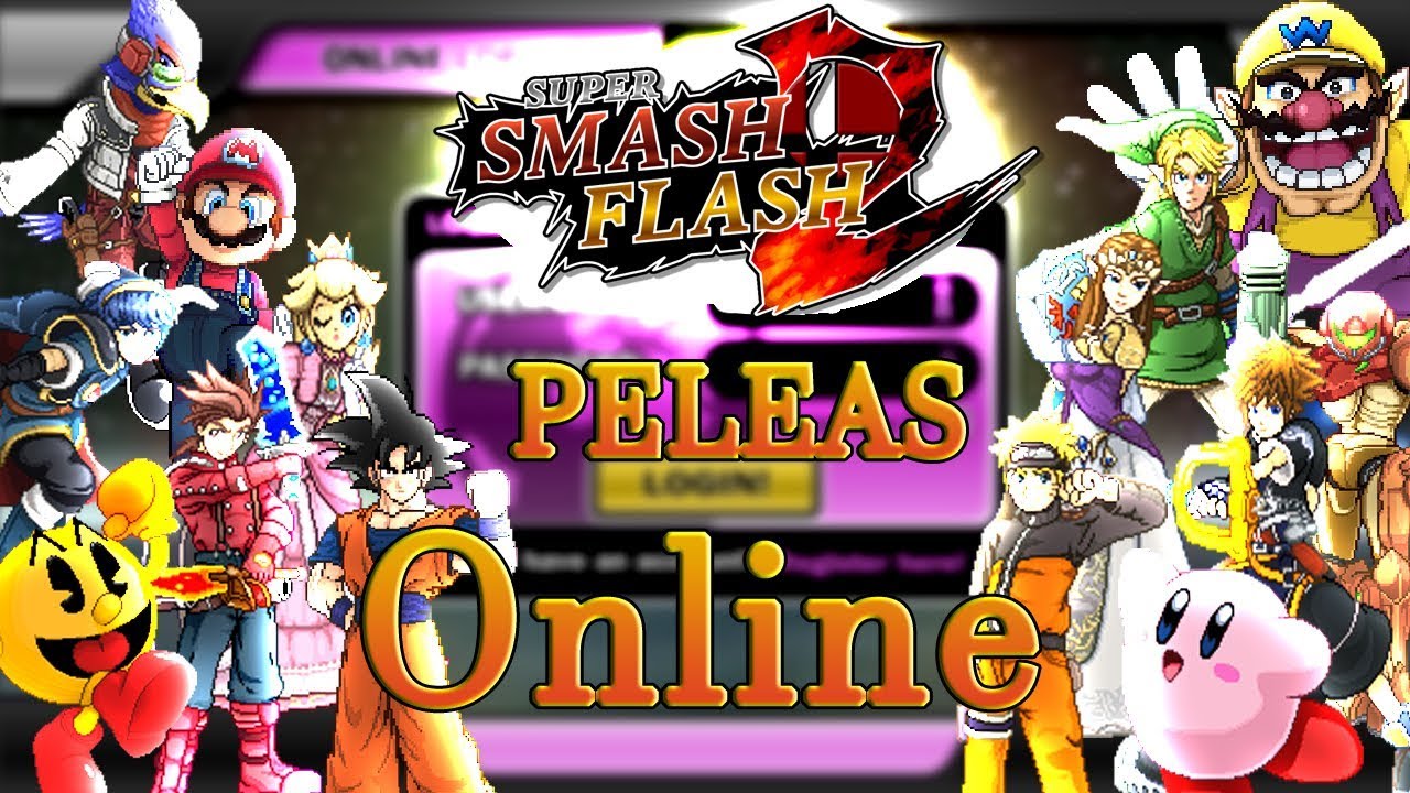 CÓMO JUGAR AL SUPER SMASH FLASH 2 ONLINE PELEAS CON SUSCRIPTORES - YouTube