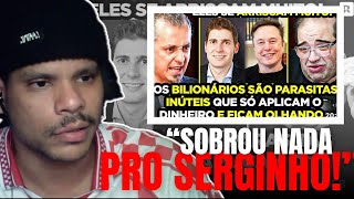 Sacani Vs Sérgio Machado! "Você não ta ENTREVISTANDO......!"