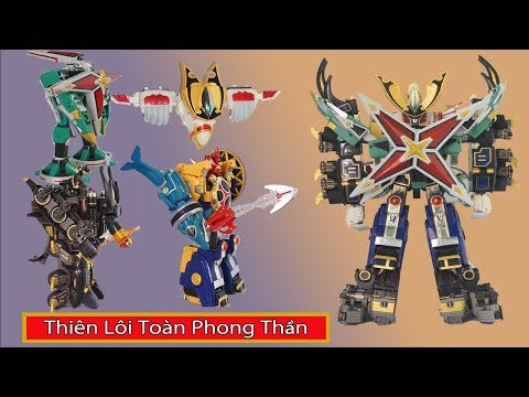Video Mô Hình Siêu Nhân - Lắp Ráp Rô Bốt Thiên Lôi Toàn... - youtube