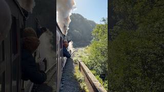 The power of the GWR castle class at the NYMR! #gwr #castle #steam #locomotive #power #nymr #wow