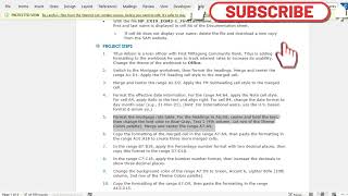  Excel 2019 Module 2 End of Module Project 1 Excel module 2 project 1 NP_EX19_EOM2-1 NP