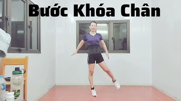 BƯỚC KHÓA CHÂN - HƯỚNG DẪN CHẬM #shuffledance #runningman