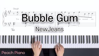 Bubble gum(버블검) (코드,가사,페달 포함) - NewJeans(뉴진스)