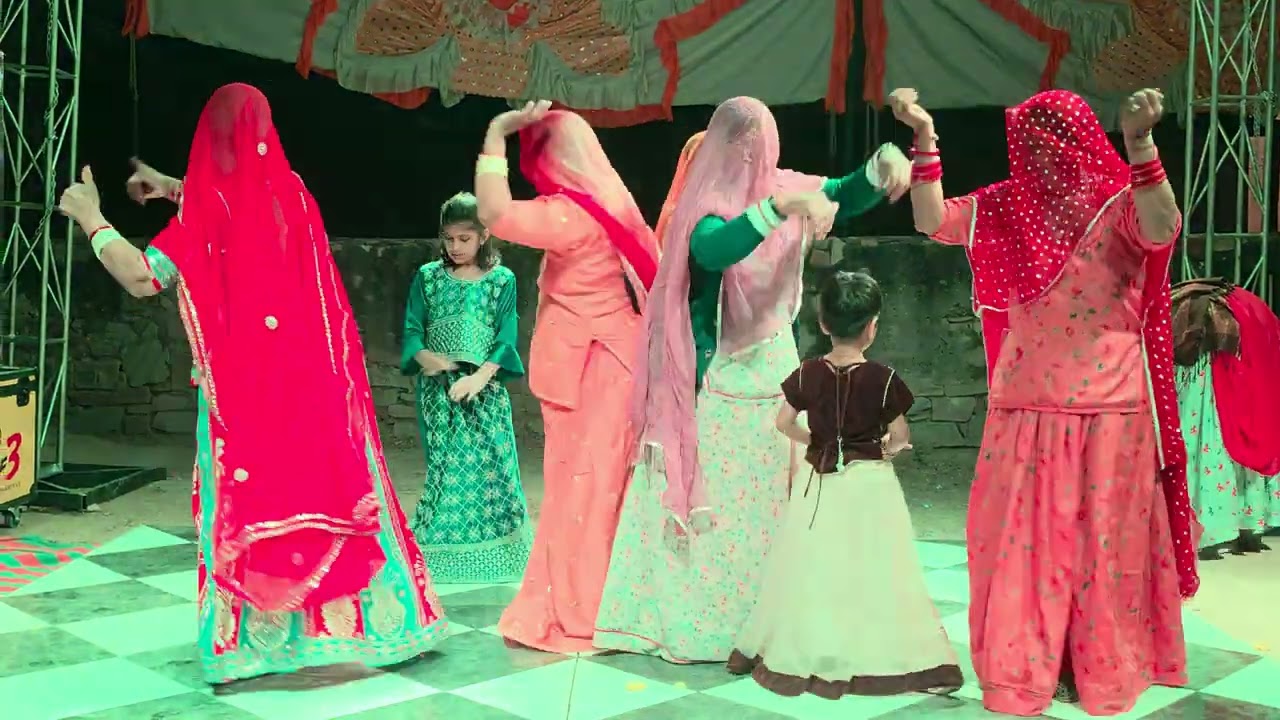 Mom's dancing to Choudhary Nagouri song.