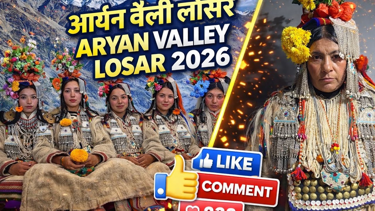 Aryan valley Losar in dha village 2026 at 1pm ❤️🦋subscribe my channel like comment share 👍vip guest 