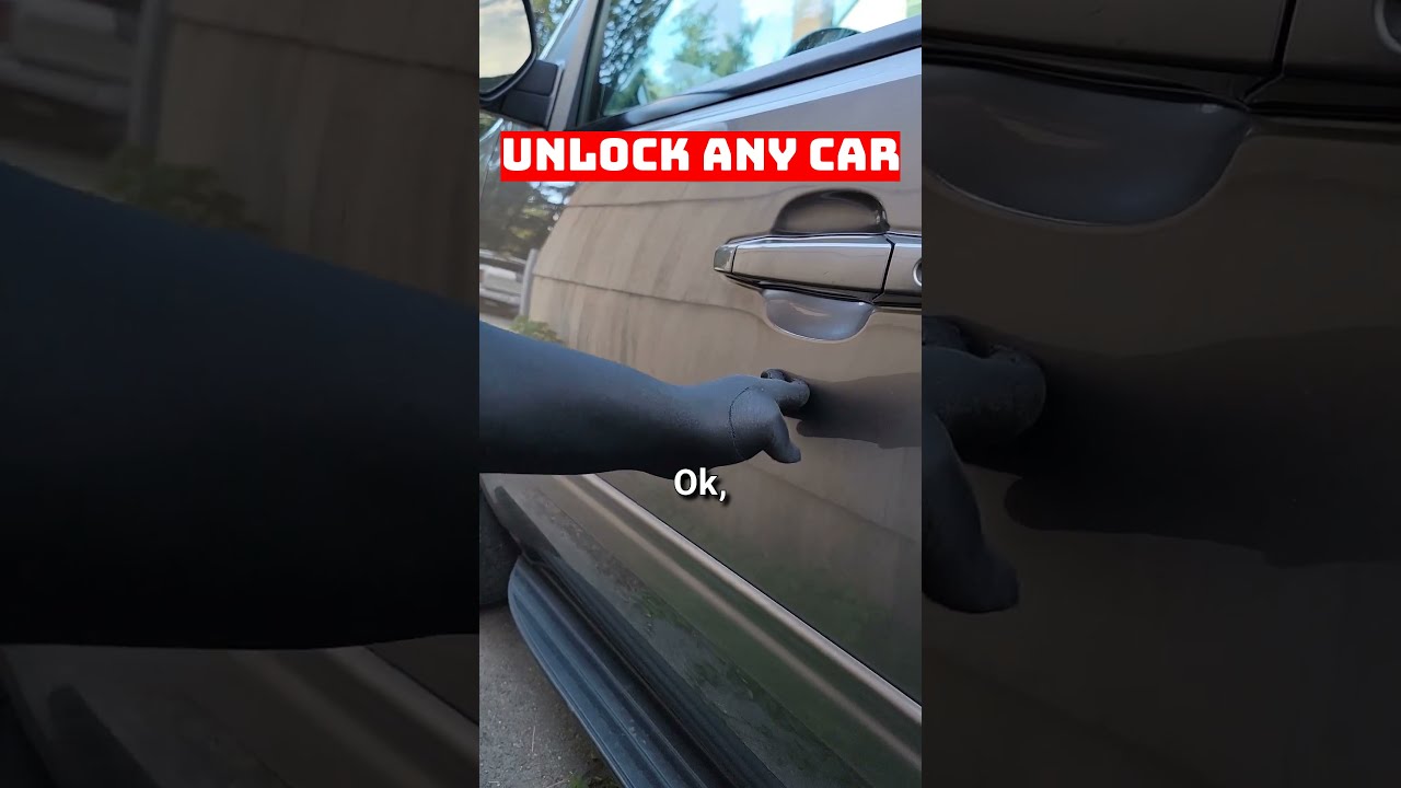 LIFE HACKS HOW TO UNLOCK ANY CAR DOOR LOCKED KEYS IN OUT OF