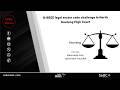 B BBEE Legal Sector Code Challenge In North Gauteng High Court 08 May 2026 