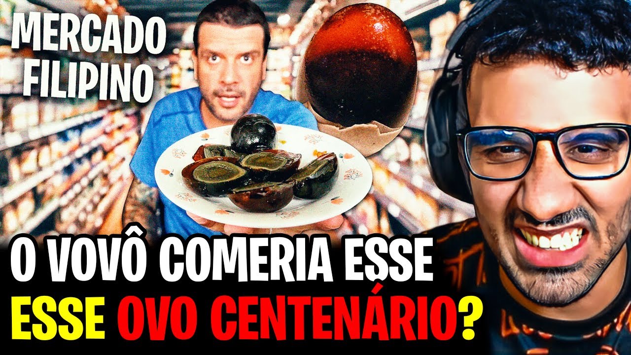 COMENDO O OVO MAIS VELHO DO MUNDO (OVO CENTENÁRIO)! ABSOLUT REAGE AO SOU MOCHILEIRO
