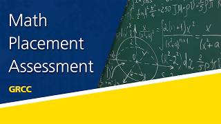 Math Placement Assessment