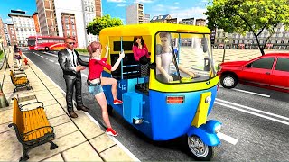 Modern Tuk Tuk Auto Rickshaw Free Driving Games / Free Driving Games/   City Driver Android Gameplay screenshot 5