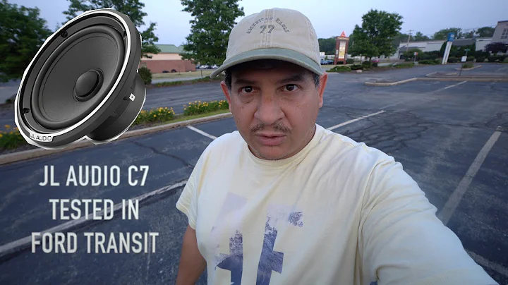 JL Audio C7 6 1/2 inch door speakers tested in 2018 Ford transit connect.