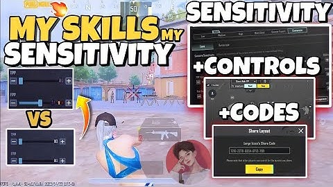 NEW UPDATE 2.5.0 !! BEST SENSITIVITY CODE + CONTROL SETTINGS PUBG MOBILE/BGMI | BEST 4 FINGER