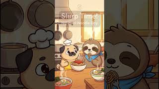 National Noodle Day for Kids | Cozy 2D Animated Story on Favorite Foods