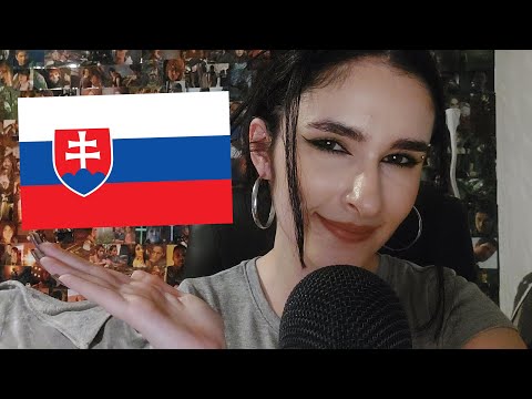 ASMR Teaching You Basic Slovak 🇸🇰 (učím ťa základnú slovenčinu po anglicky)