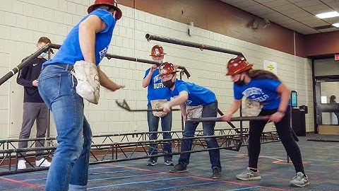 UB student engineers compete to build the best bridge | University at Buffalo