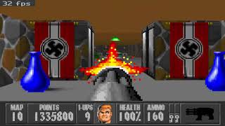 Wolfenstein 3D with NovoWolf.Level 10