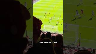Alexander #Isak scores his first #PremierLeague goal since December 2025 🔥 vs #crystalpalace #LFC