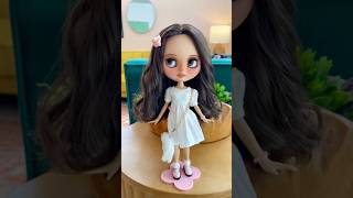 Making a custom commissioned Blythe Doll #mirellasdollhouse #customblythe #doll