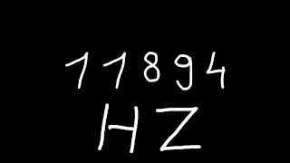 11894 hz