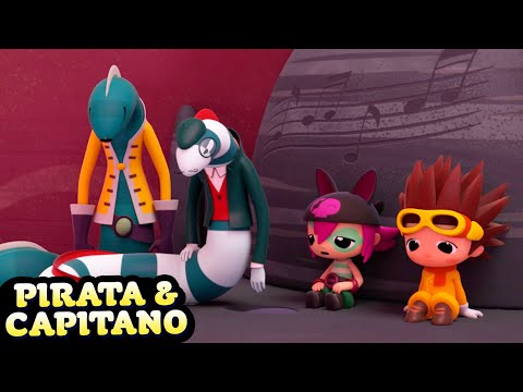 🏝️ Les Pirates Robinson | Pirata & Capitano | Dessin animé 3D pour enfants