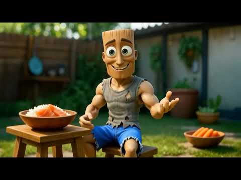Tung Tung Sahur Boy Skinny and Poor
