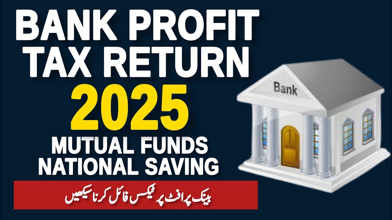 Bank Profit Tax Return 2025 | How to Declare in IRIS | Complete Filing Guide