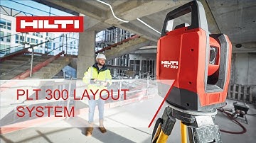 Hilti PLT 300 Layout system demo