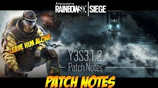 Rainbow Six Siege PATCH NOTES Y3S3.1.2