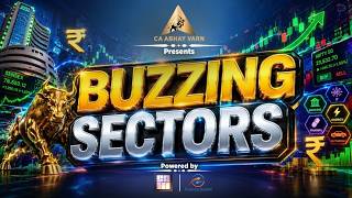 Buzzing Sectors LIVE | Top Performing Sectors & Stocks | Market Sector Analysis | Nifty Live Trading