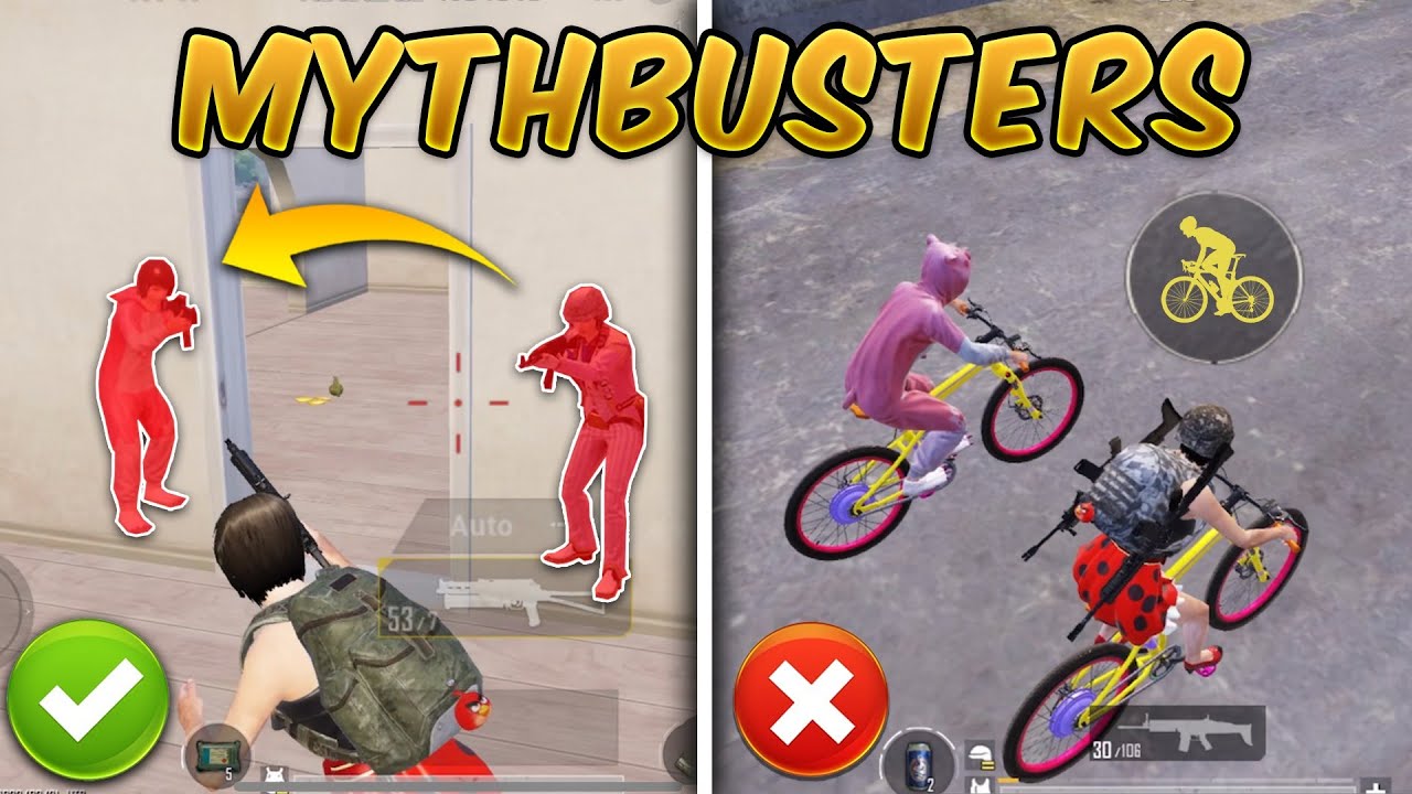 Top 10 MythBusters (PUBG MOBILE) Tips and Tricks 1.9 Update PUBG Myths #14